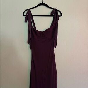 FP Movement by Free People Deep Purple Midi Dress